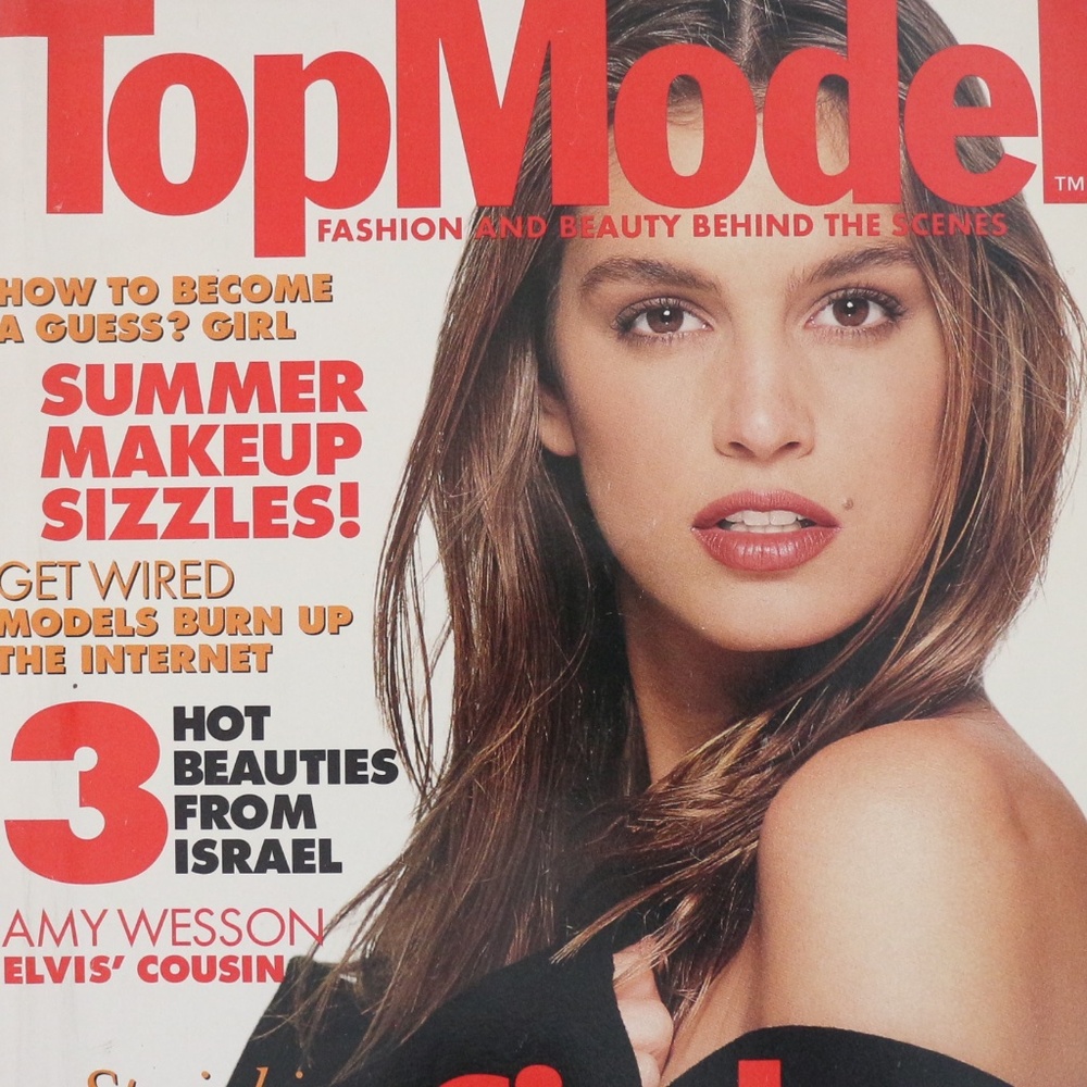 TopModel Magazine Cindy Crawford cover
